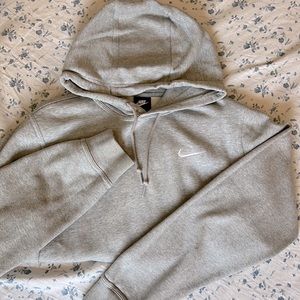 Grey nike hoodie
